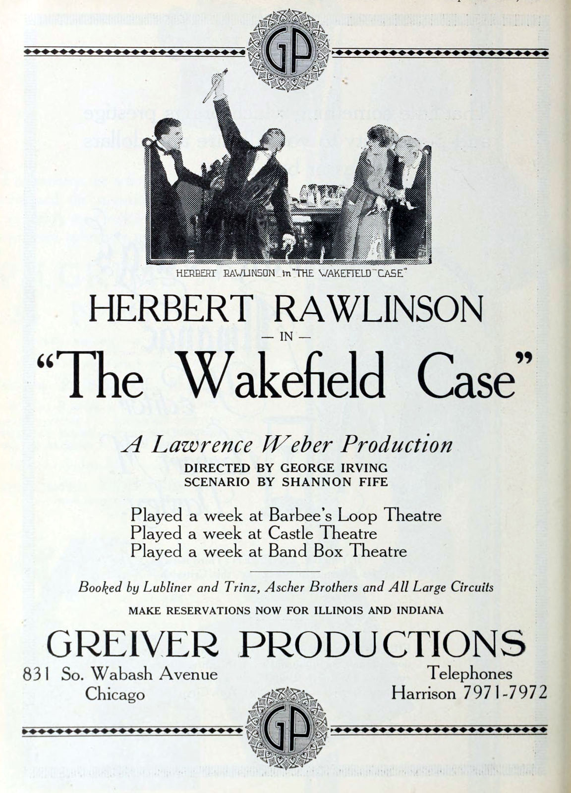 WAKEFIELD CASE, THE